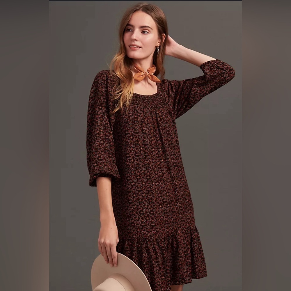 EUC Beachgold by Anthropologie Casey Tunic Dress SZ S